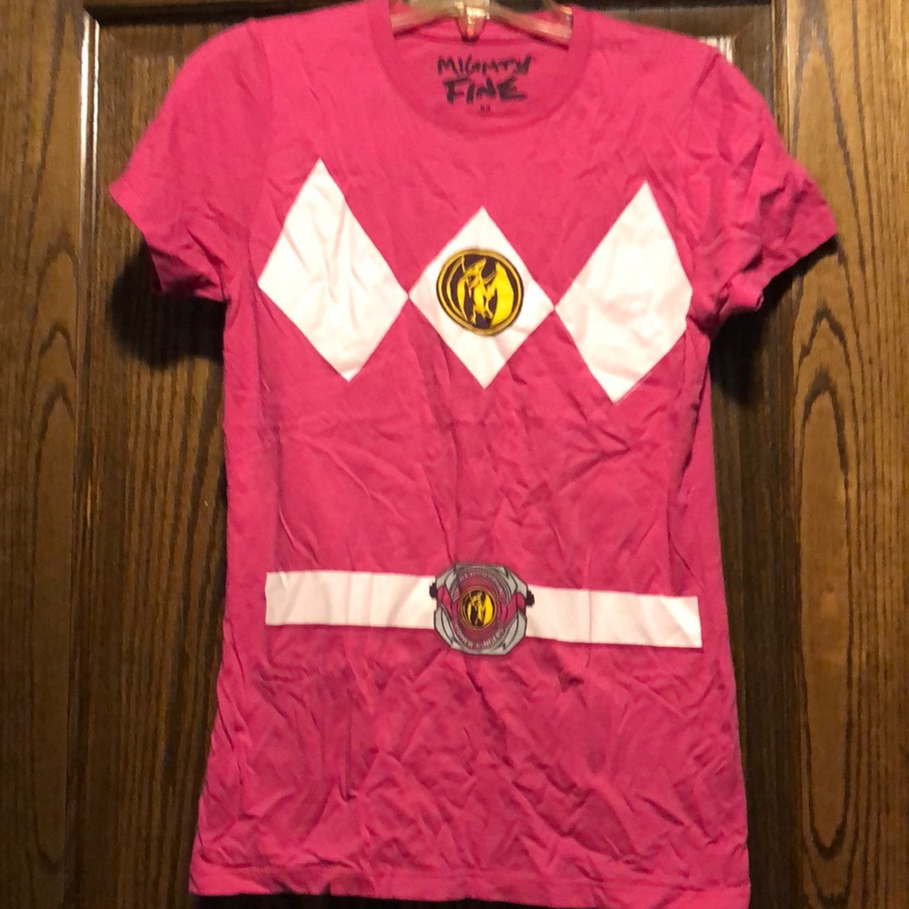 Pink Power Ranger Graphic Tee